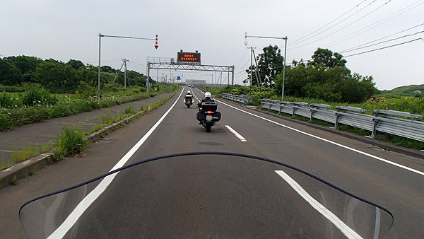 絶壁さんとは北海道最後のツーリング
